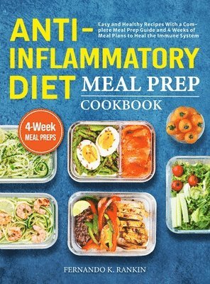 bokomslag Anti-Inflammatory Diet Meal Prep Cookbook