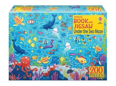 bokomslag Book and Jigsaw Under the Sea Maze