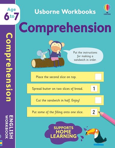 bokomslag Usborne Workbooks Comprehension 6-7