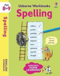 bokomslag Usborne Workbooks Spelling 8-9