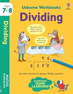 bokomslag Usborne Workbooks Dividing 7-8