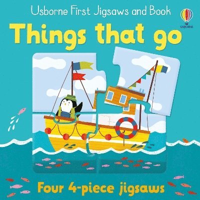 Usborne First Jigsaws And Book: Things that go 1