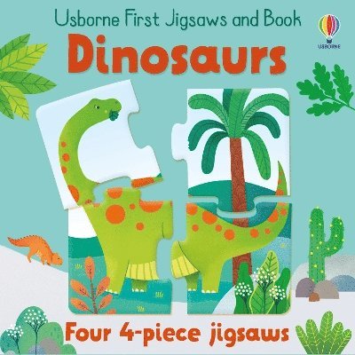 Usborne First Jigsaws and Book: Dinosaurs 1