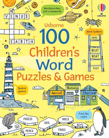 bokomslag 100 Children's Word Puzzles and Games