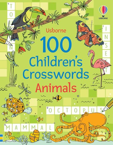 Phillip Clarke - 100 Children's Crosswords: Animals, Häftad