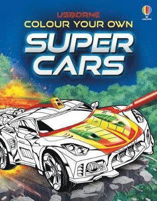 bokomslag Colour Your Own Supercars