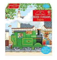 bokomslag Poppy and Sam's Book and 3 Jigsaws: Trains