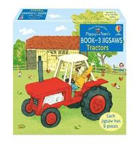 bokomslag Poppy and Sam's Book and 3 Jigsaws: Tractors