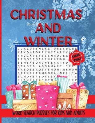 Christmas and Winter Word Search Puzzles for Kids and Adults 1