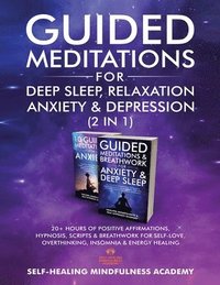 bokomslag Guided Meditations For Deep Sleep, Relaxation, Anxiety & Depression (2 in 1)