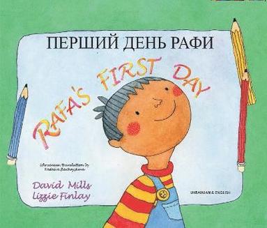 bokomslag Rafa's First Day Ukrainian and English