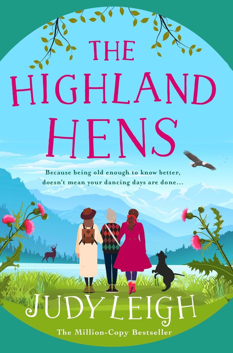 Judy Leigh - Highland Hens, Inbunden