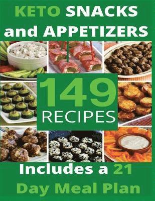 Newton, S: KETO SNACKS AND APPETIZERS (color version), Häftad