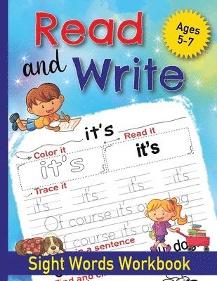 bokomslag Read and Write Sight Words Workbook