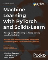 bokomslag Machine Learning with PyTorch and Scikit-Learn