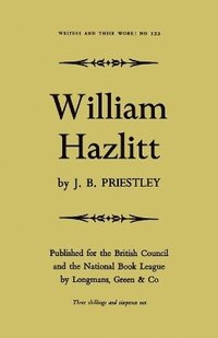 bokomslag William Hazlitt