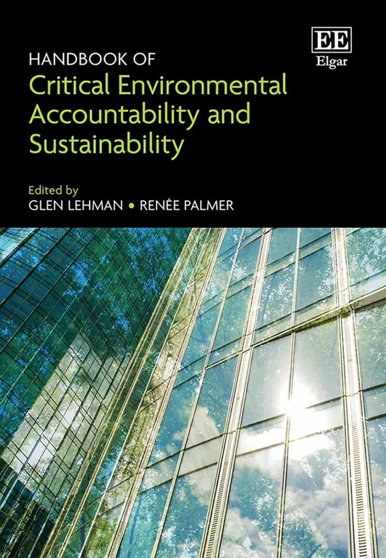 Glen Lehman, Renée Palmer - Handbook of Critical Environmental Accountability and Sustainability, Inbunden