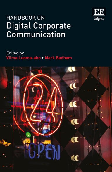 Vilma Luoma-aho, Mark Badham - Handbook on Digital Corporate Communication, Inbunden