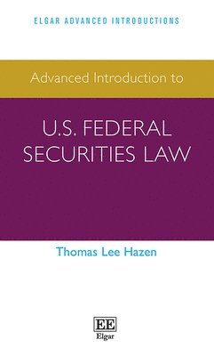 bokomslag Advanced Introduction to U.S. Federal Securities Law