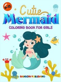 bokomslag Cutie Mermaid Coloring book for girls