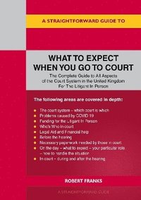 bokomslag Straightforward Guide To What To Expect When You Go To Court