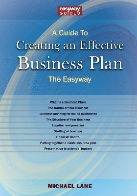 Michael Lane - Guide to Creating an Effective Business Plan, Häftad