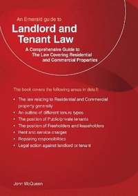 bokomslag An Emerald Guide to Landlord and Tenant Law