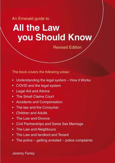 Jeremy Farley - Emerald Guide to all the Law You Should Know, Häftad