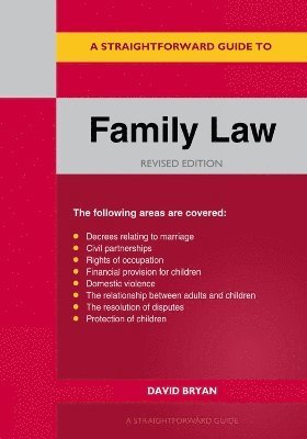 bokomslag A Straightforward Guide to Family Law