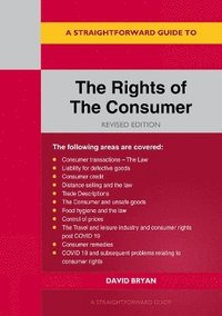 bokomslag Straightforward Guide to the Rights of the Consumer