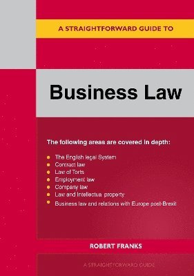 bokomslag Straightforward Guide to Business Law 2023