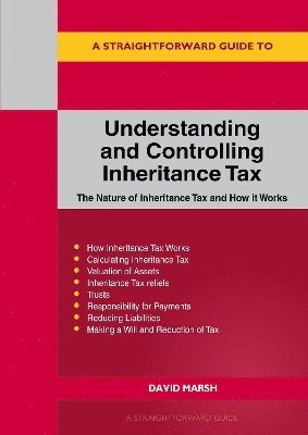 bokomslag Straightforward Guide to Understanding and Controlling Inheritance Tax