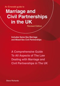 bokomslag An Emerald Guide to Marriage and Civil Partnerships in the UK