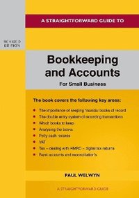 bokomslag Straightforward Guide to Bookkeeping and Accounts for Small Business Revised Edition - 2024