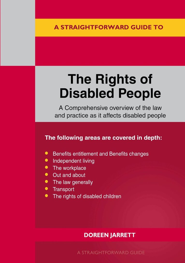 Doreen Jarrett - Rights of Disabled People, Häftad