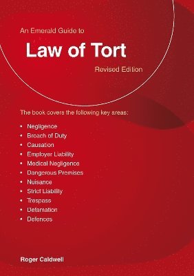 An Emerald Guide to The Law of Tort 1