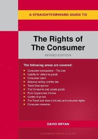 bokomslag Straightforward Guide to the Rights of the Consumer