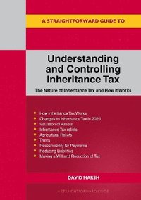 bokomslag Straightforward Guide to Understanding and Controlling Inheritance Tax