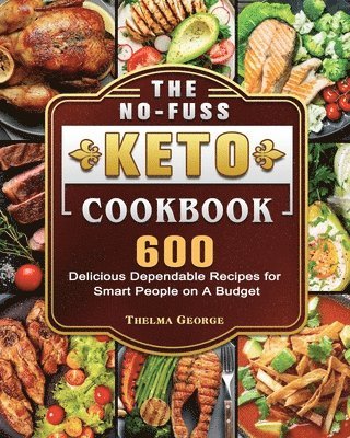 bokomslag No-Fuss Keto Cookbook