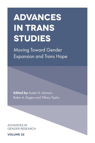 bokomslag Advances in Trans Studies