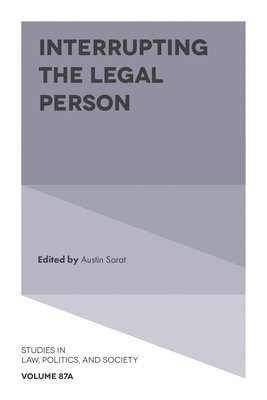 bokomslag Interrupting the Legal Person