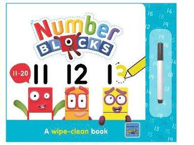 bokomslag Numberblocks 11-20: A Wipe-Clean Book