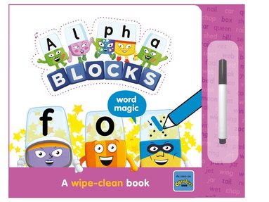 Alphablocks, Sweet Cherry Publishing - Alphablocks Word Magic: A Wipe-Clean Book, Kartonnage