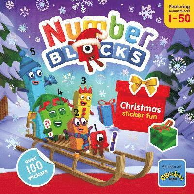 Numberblocks Christmas Sticker Fun 1