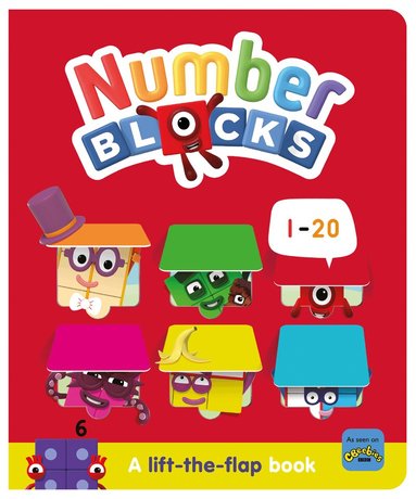 Numberblocks, Sweet Cherry Publishing - Numberblocks 1-20: A Lift the Flap Book, Kartonnage