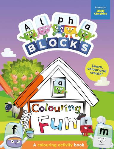 bokomslag Alphablocks Colouring Fun: A Colouring Activity Book