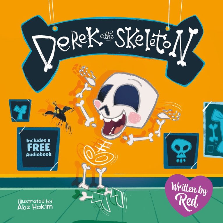 Red - Derek the Skeleton (Red's Rainbow), Häftad