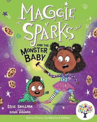 Maggie Sparks and the Monster Baby: Accessible Symbolised Edition 1