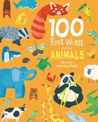 bokomslag 100 First Words Exploring Animals