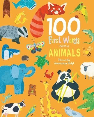 bokomslag 100 First Words Exploring Animals (Cased)